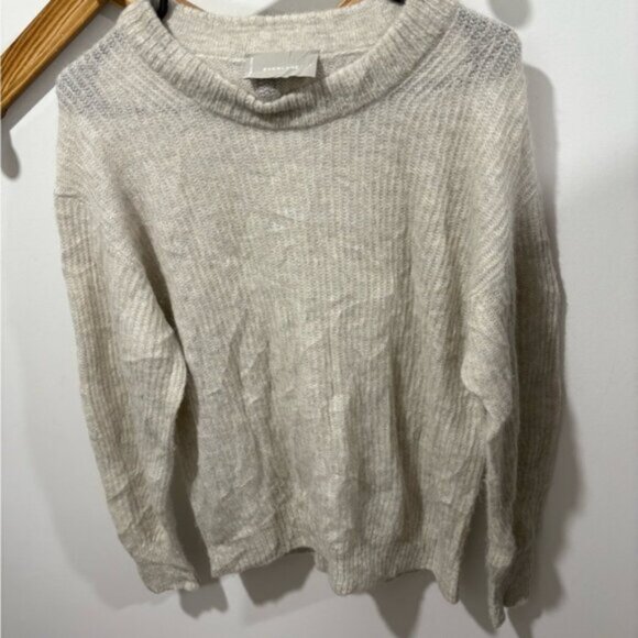 EVERLANE Aplaca Wool blend Sweater- oversized fit - Picture 2 of 7